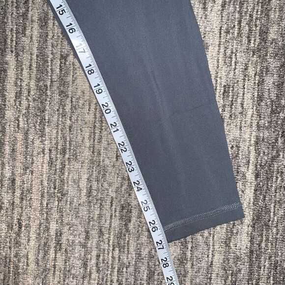 NordicTrack Womens Large Gray Nylon Athletic Leggings Stretch Athleisure Classic - Picture 5 of 6